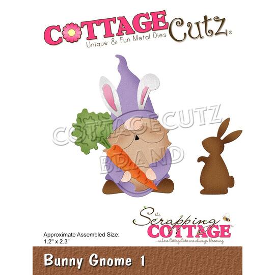 CottageCutz Die Lil Bunny Peeps .7/" To 3.4/" 819038022645